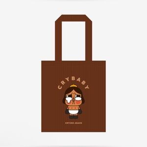 Pop Mart Crybaby Crying Again Tote NIP